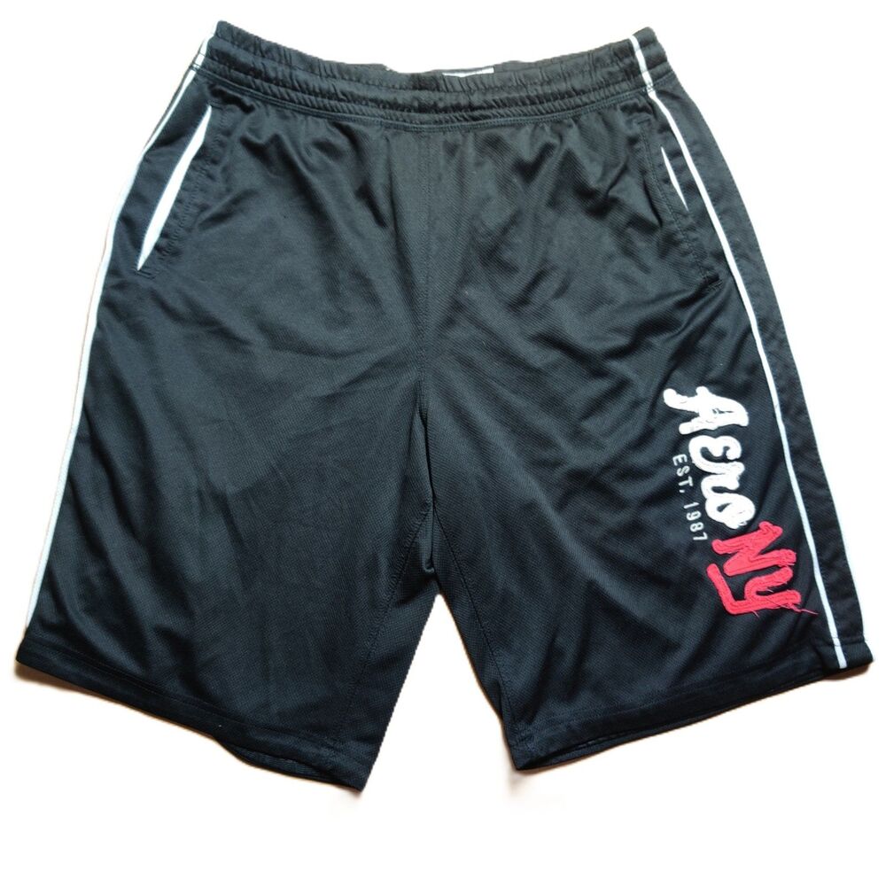 Aeropostale Black Athletic Shorts Size M